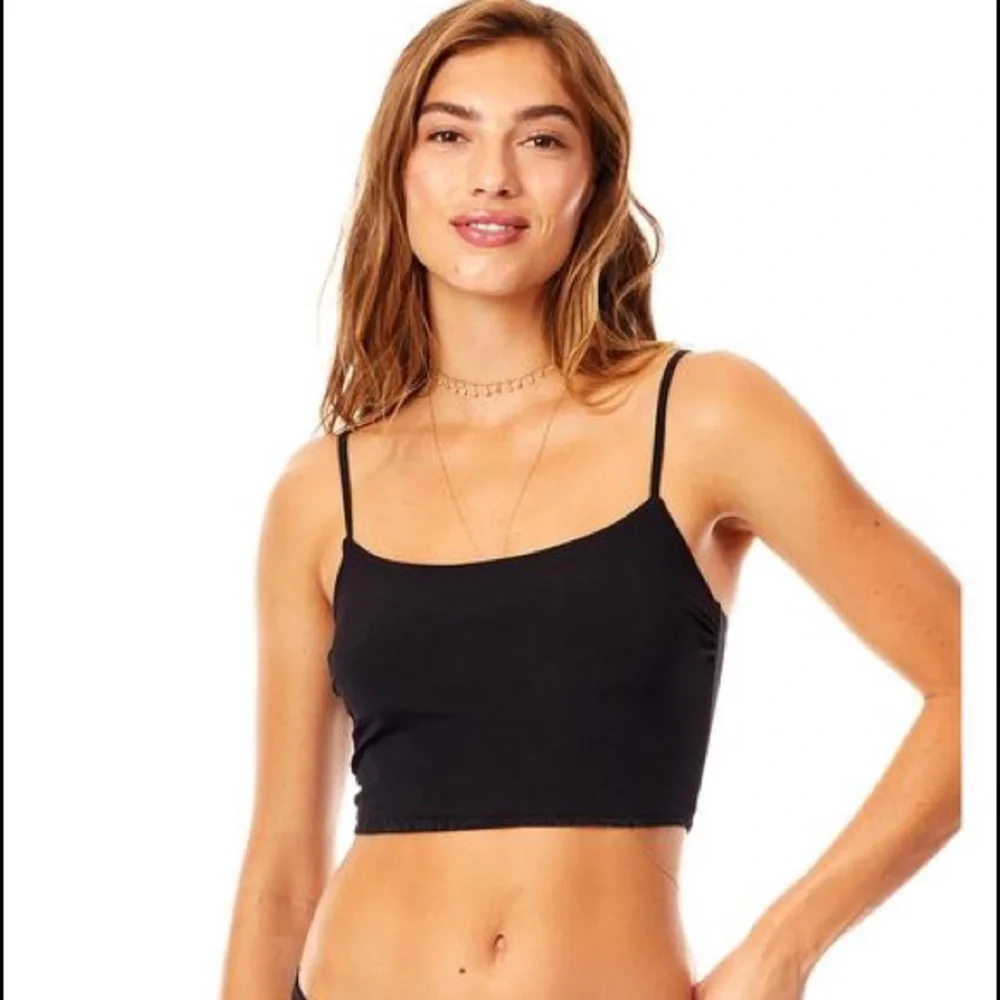 NWT Tori Praver black swim tankini stevie Spencer small